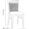 Silla Julieta Esterillada - Image 3